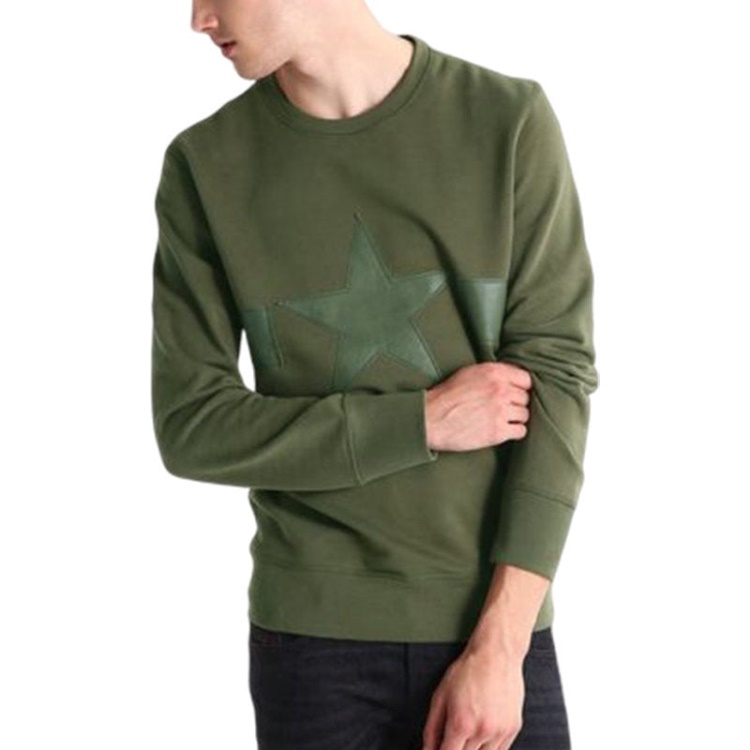 S Joe Ma 5Av Men's Sweatshirts Pull On Casual Crew Neck Long Sleeve Jumper Diesel