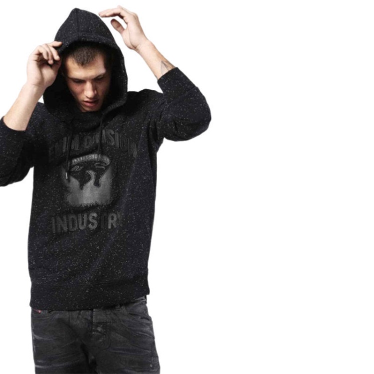 S Joe Hood Lr 900 Men's Sweatshirts Hooded Leather Ambrose Pullover Jumper Diesel