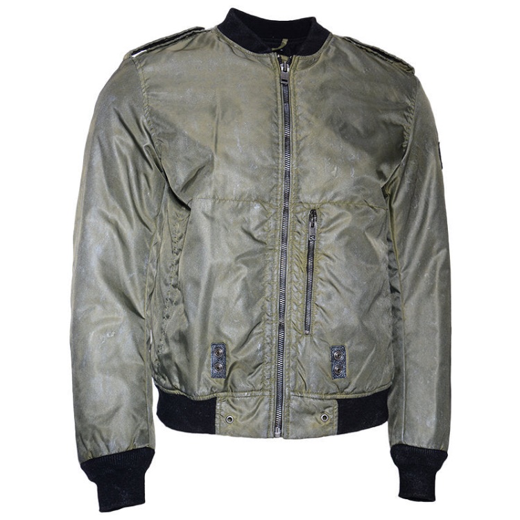 J Zealand Men's Bomber Jacket Padded Quilted Winter Outwear Casual Coat Diesel