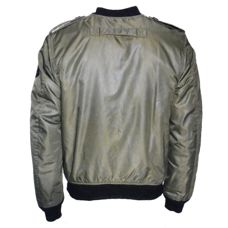 J Zealand Men's Bomber Jacket Padded Quilted Winter Outwear Casual Coat Diesel