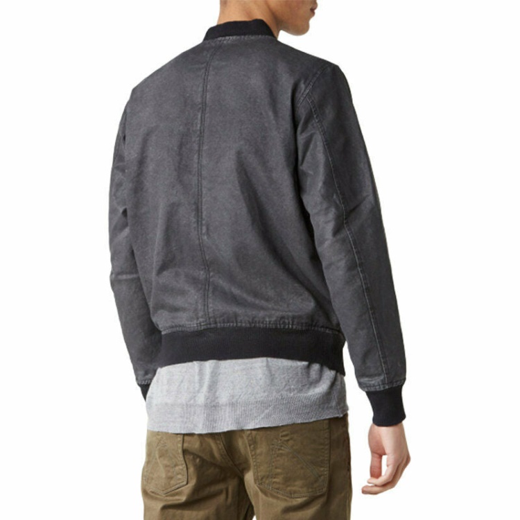 J Holz 0Caok Men's Denim Bomber Jacket Casual Vintage Slim Fit Coat Diesel