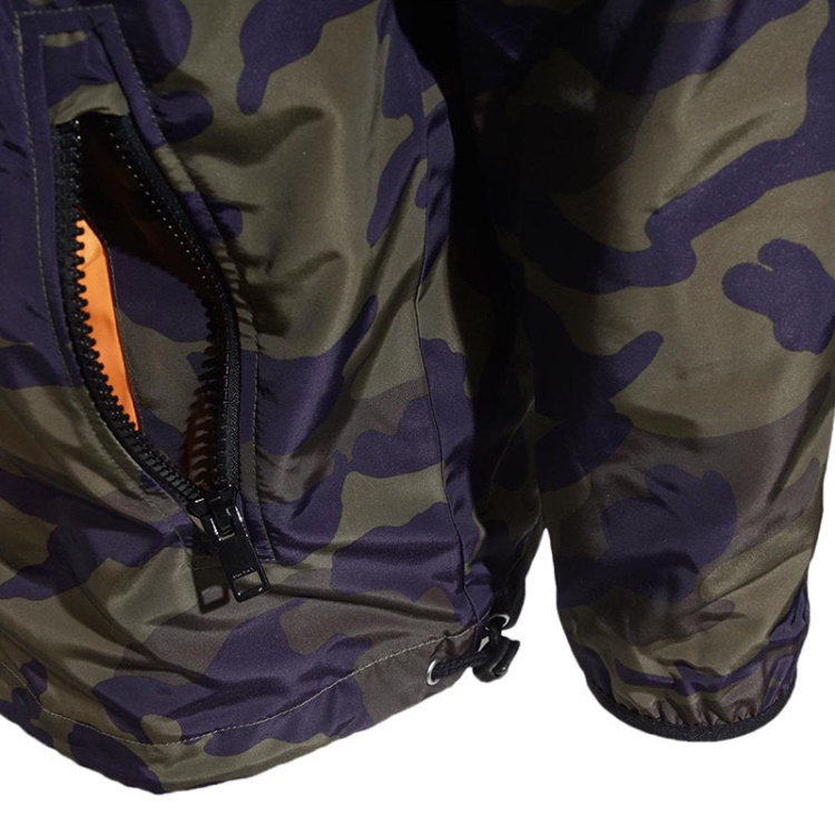 Diesel J Acousmatic Men's Jacket Waterproof Lightweight Hooded Camouflage Jacket