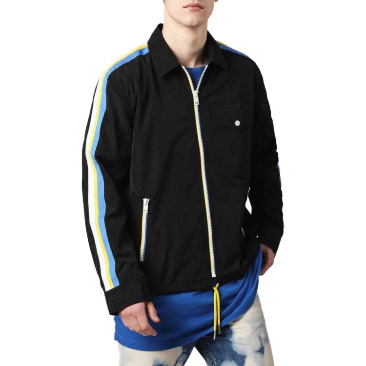 J Ribplaza Men's Jacket Winter Outwear Casual Waterproof Coat Regular Zip Diesel