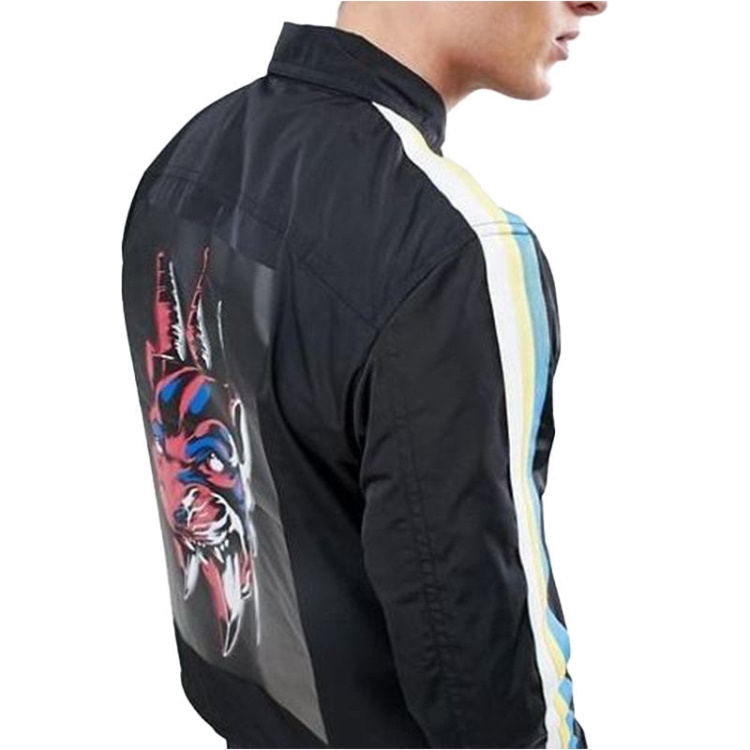 J Ribplaza Men's Jacket Winter Outwear Casual Waterproof Coat Regular Zip Diesel