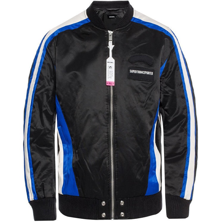 J Ryuu 0Aaui Men's Jackets Biker Bomber Coats Casual Racer Jumper Diesel