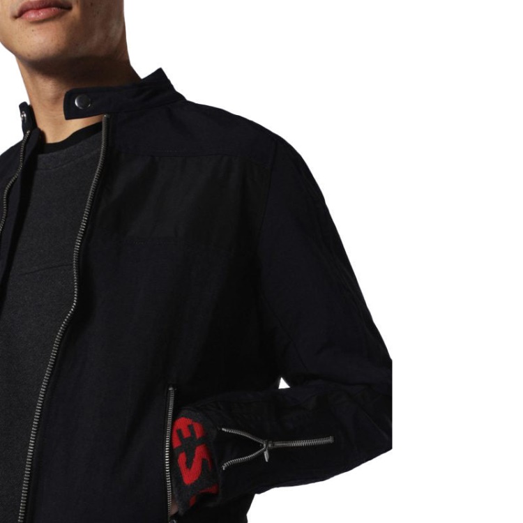 J Street Men's Biker Jackets Slim Fit Summer Outwear Bomber Casual Coat Diesel