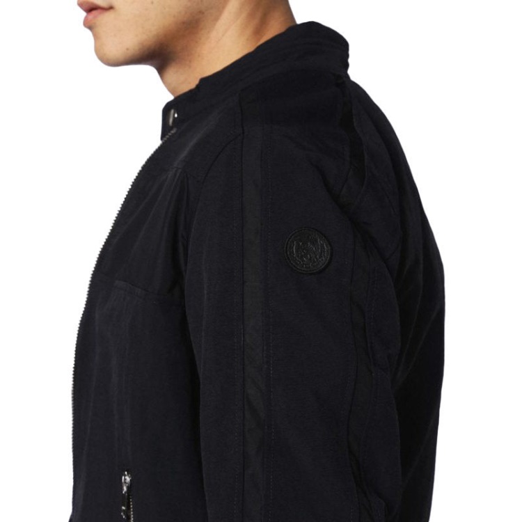 J Street Men's Biker Jackets Slim Fit Summer Outwear Bomber Casual Coat Diesel