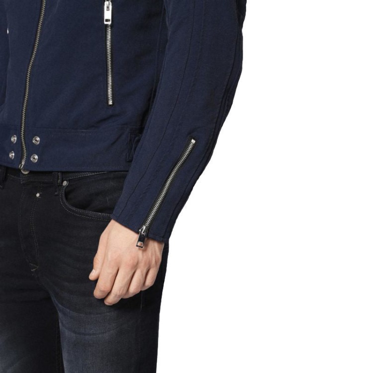 J Street Men's Biker Jackets Slim Fit Summer Outwear Bomber Casual Coat Diesel