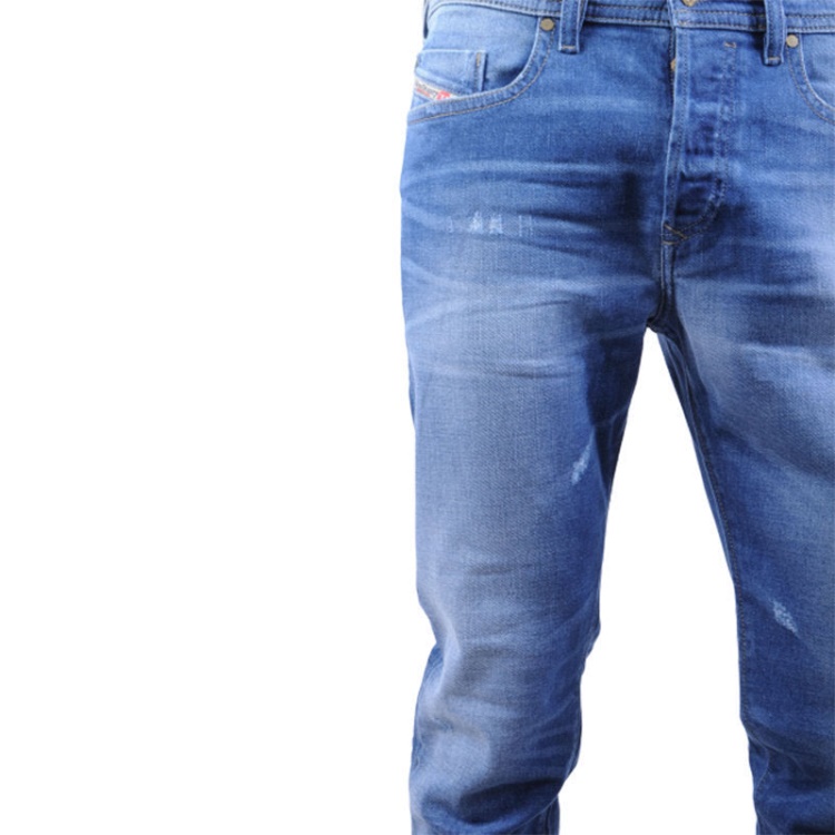 Diesel Buster R60F8 Men's Denim Jeans Regular Slim Tapered Distress Casual Pants