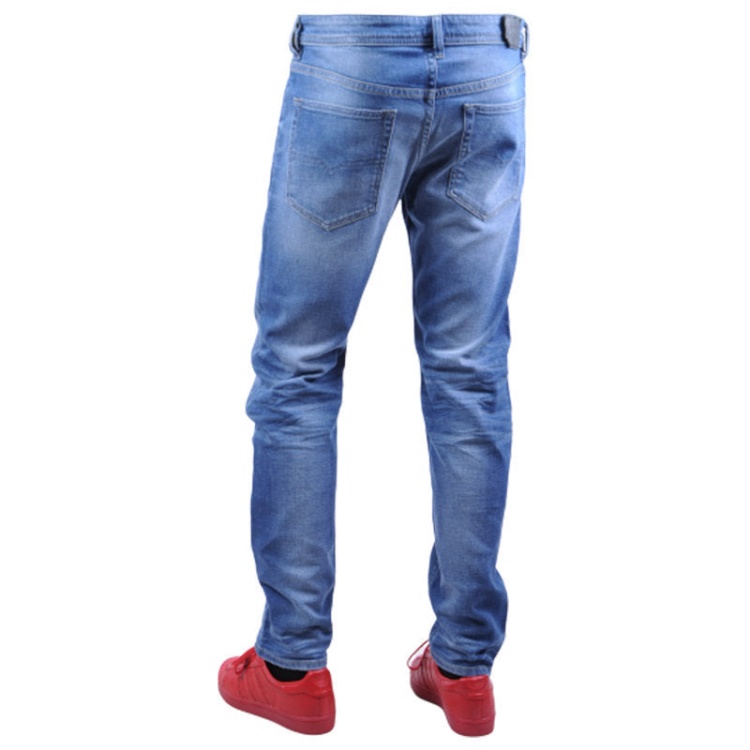 Diesel Buster R60F8 Men's Denim Jeans Regular Slim Tapered Distress Casual Pants