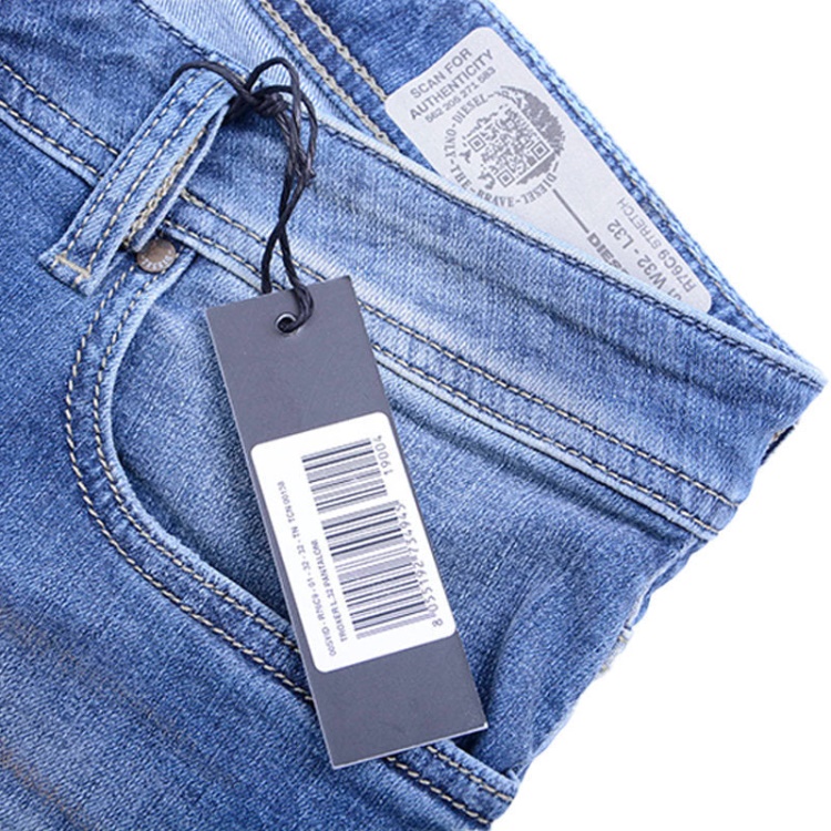 Toxer R76C9 Men's Denim Jeans Distressed Slim Fit Skinny Casual Blue Jeans Diesel