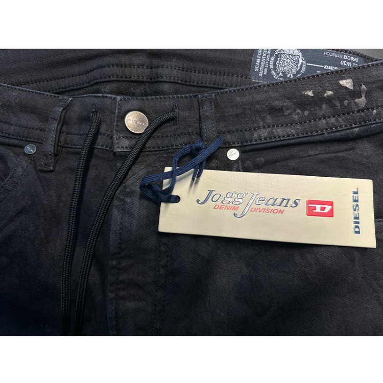 Diesel Thommer 069Cq Men's Sweat Jogg Jeans Stretch Slim Fit Casual Relax Pants