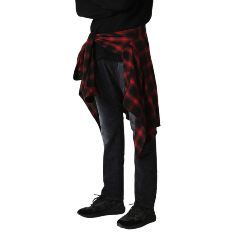 Akee 0683Q Men's Denim Jeans Stretch Regular Slim Tapered Casual Pants Diesel