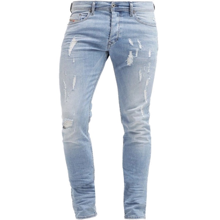 Diesel Tepphar 0849E Men's Denim Jeans Stretch Slim Fit Carrot Casual Trouser