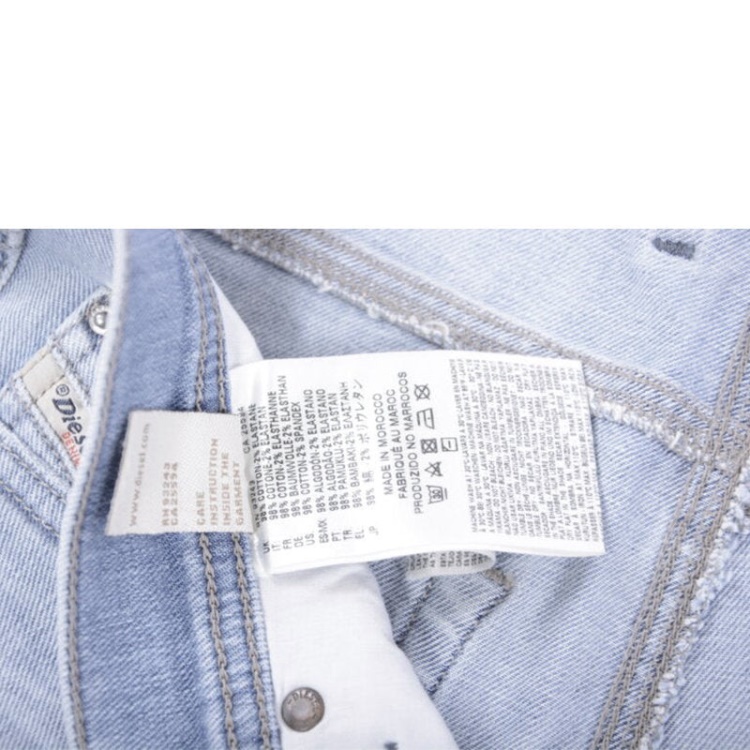 Diesel Tepphar 0849E Men's Denim Jeans Stretch Slim Fit Carrot Casual Trouser