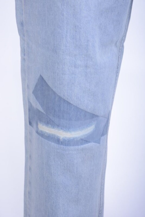 Dagh 084Sx Men's Denim Jeans Regular Fit Straight Cotton Light Denim Blue Diesel