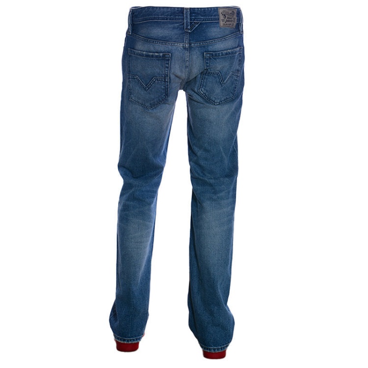 Diesel Larkee 0Rz49 Men's Denim Jeans Regular Straight Fit Cotton Casual Pants