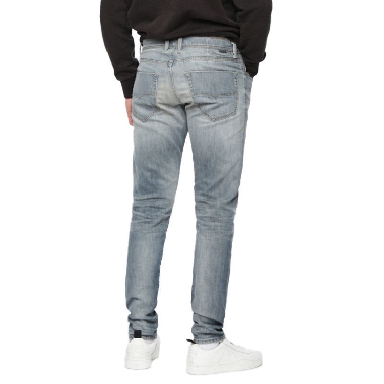 Tepphar 084Uk Men's Denim Casual Lyocell Jeans Stretch Slim Fit Carrot Diesel