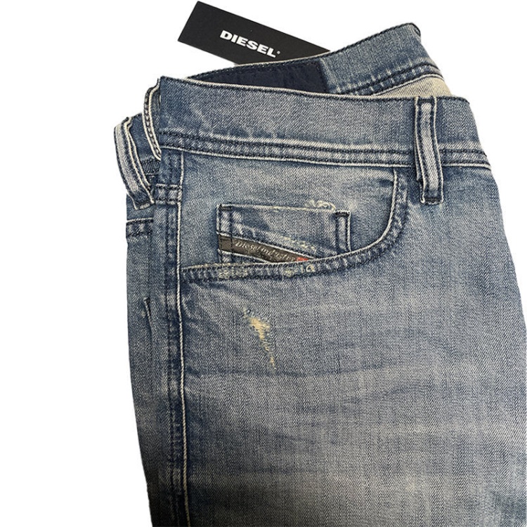 Tepphar 084Uk Men's Denim Casual Lyocell Jeans Stretch Slim Fit Carrot Diesel