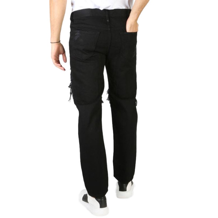 Diesel Mharky 084Wr Men's Denim Ripped Jeans Slim Skinny Fit Trouser Casual Pants