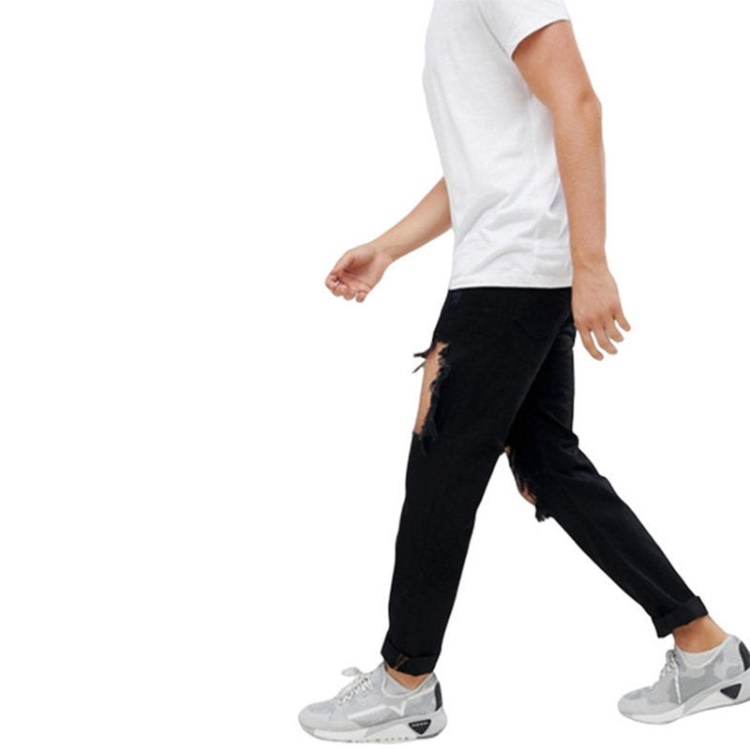 Diesel Mharky 084Wr Men's Denim Ripped Jeans Slim Skinny Fit Trouser Casual Pants