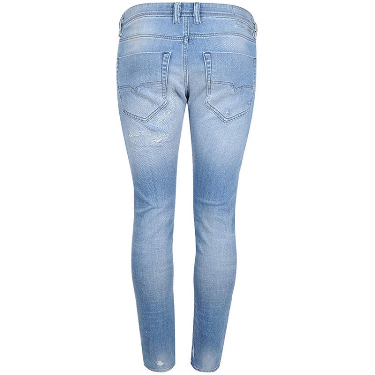 Tepphar 084Gi Men's Denim Jeans Slim Fit Tapered Distressed Casual Pants Diesel