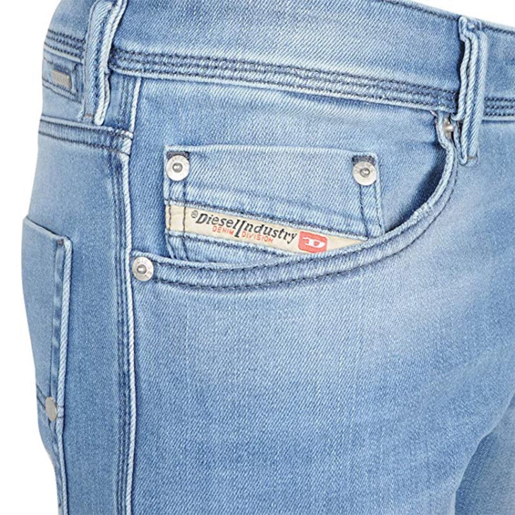 Tepphar 084Gi Men's Denim Jeans Slim Fit Tapered Distressed Casual Pants Diesel