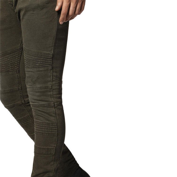 Diesel Bakari Ne 0684T Men's Denim Sweat Jogg Jeans Lyocell Olive Slim Skinny