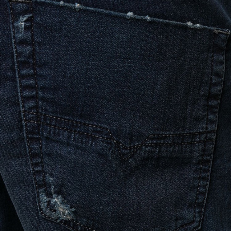 Krooley Ne 0699W Men's Denim Sweat Jogg Jeans Regular Fit Tapered Fade Diesel