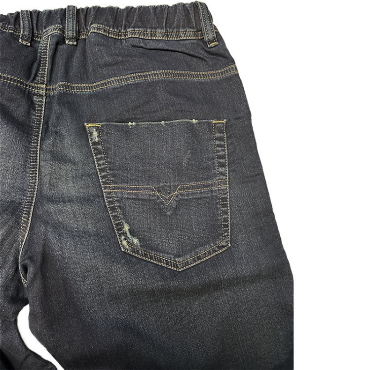 Krooley Ne 0699W Men's Denim Sweat Jogg Jeans Regular Fit Tapered Fade Diesel