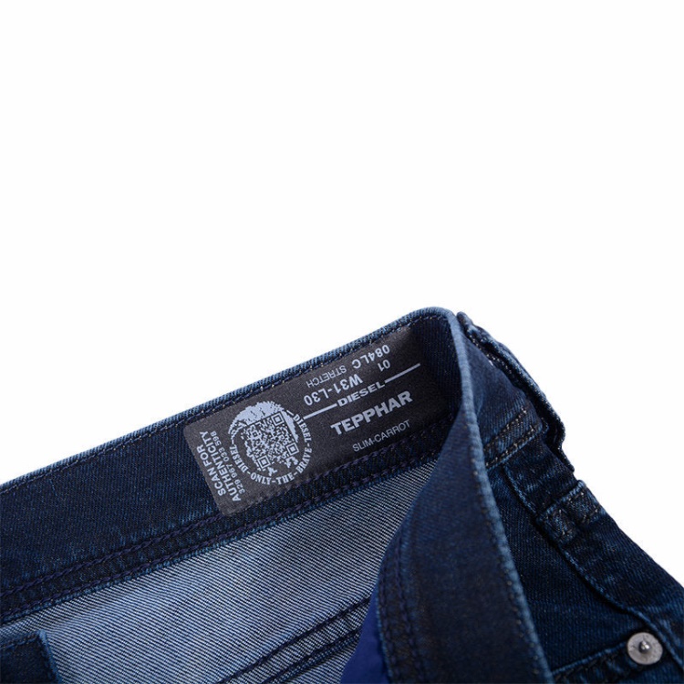 Tepphar 084Lc Men's Denim Jeans Lyocell Stretch Slim Fit Carrot Stretch Diesel