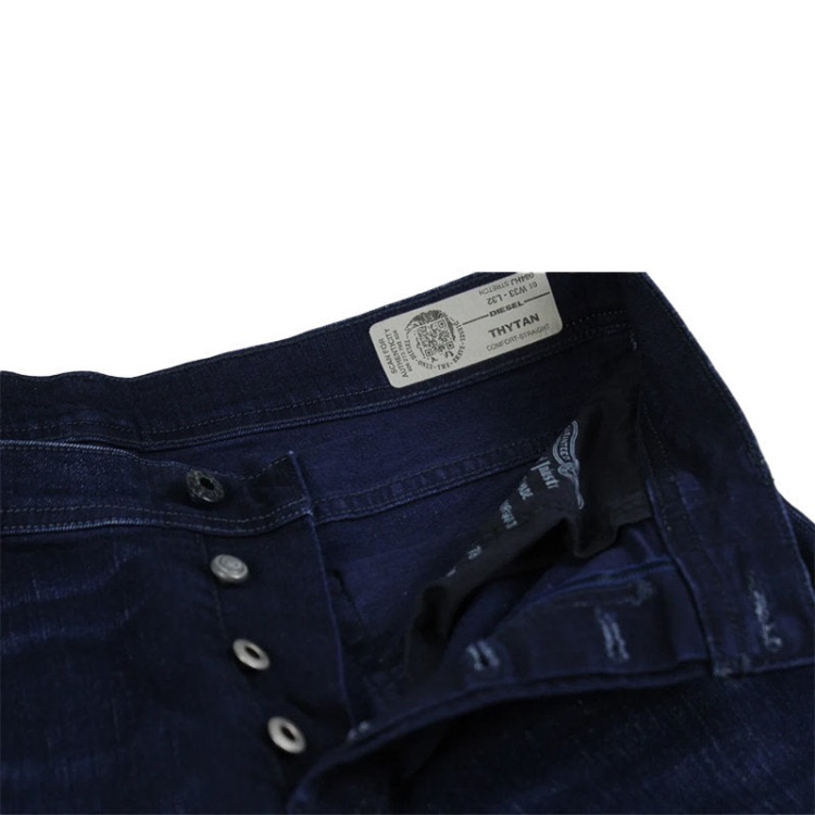 Diesel Thytan 084Hj Men's Denim Jeans Stretch Comfort Straight Fit Casual Pants