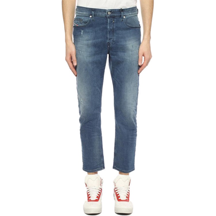 Diesel Jifer 084Nv Men's Denim Jeans Casual Stretch Regular Slim Tapered Trousers