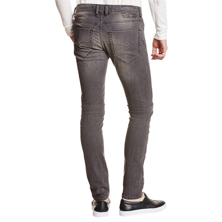 Tepphar 0674U Men's Denim Jeans Slim Fit Carrot Leg Stretch Distressed Dna Diesel