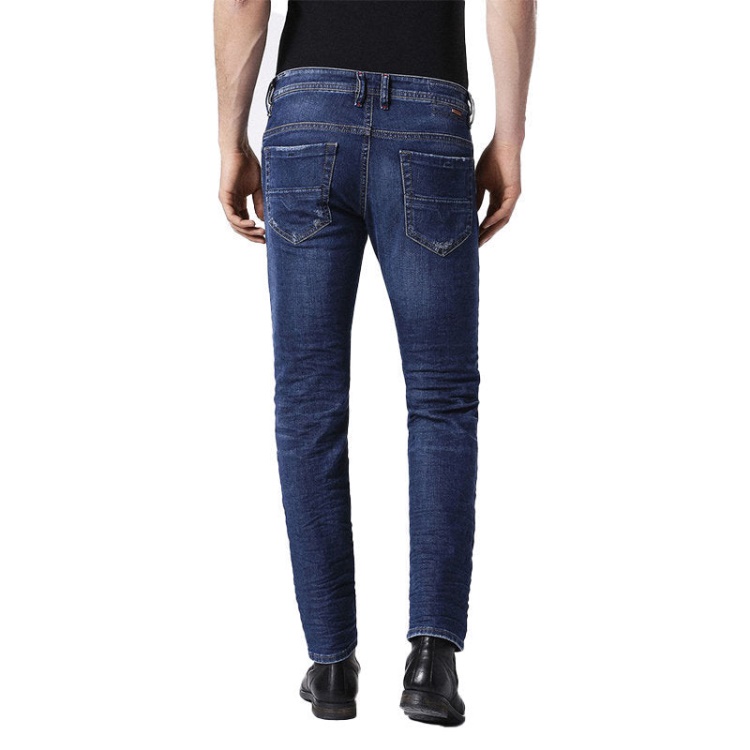 Diesel Thommer 084Gs Men's Denim Jeans Stretch Slim Fit Skinny Distressed Pants