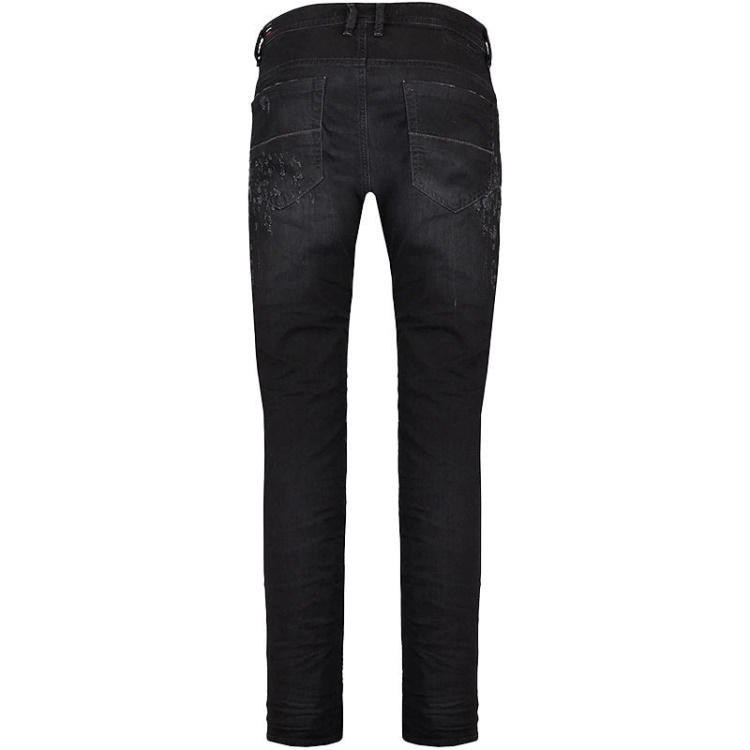 Thommer 0683T Men's Denim Jeans Slim Fit Dna Distressed Black Pants Diesel