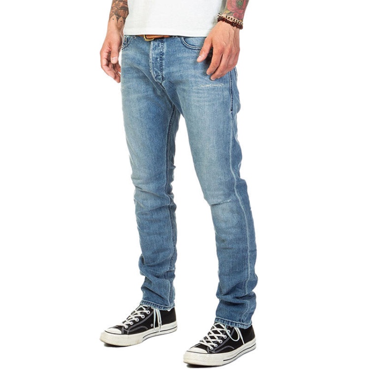 Tepphar 084Vi Men's Denim Jeans Custom Distressed Stretch Slim Carrot Fit Diesel