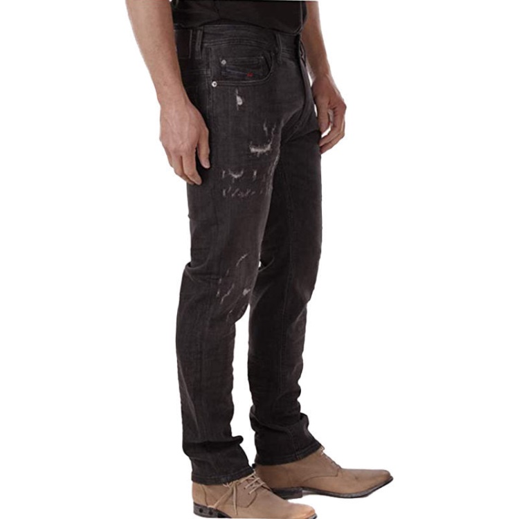 Diesel Thavar-Xp Rfe02 Men's Denim Jeans Stretch Slim Skinny Fit Distressed Pants