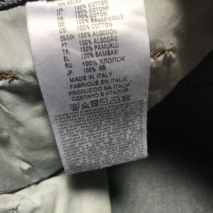 Diesel Dagh Xp 084Zs Men's Jeans Regular Straight Distress Blue Denim Made