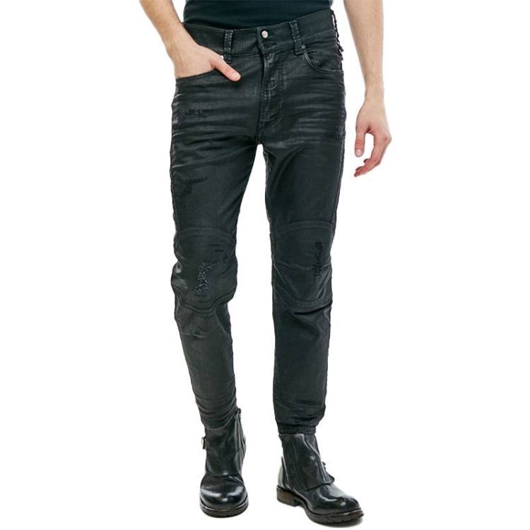 Diesel Blanck 0671E Men's Denim Jeans Slim Skinny Distressed Trouser Pants