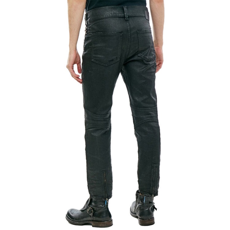 Diesel Blanck 0671E Men's Denim Jeans Slim Skinny Distressed Trouser Pants
