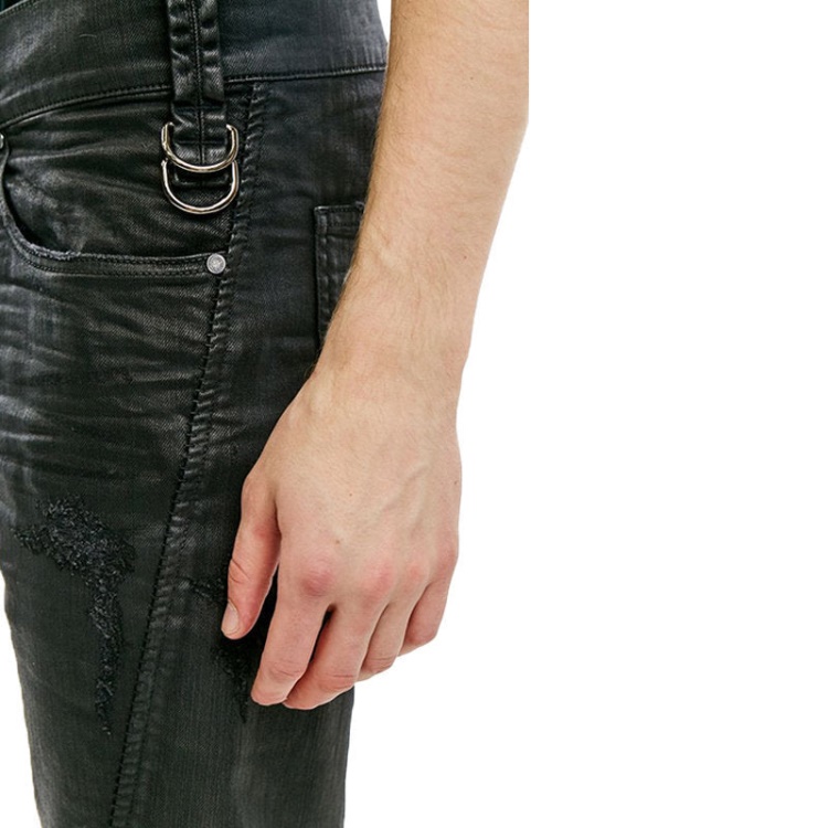 Diesel Blanck 0671E Men's Denim Jeans Slim Skinny Distressed Trouser Pants