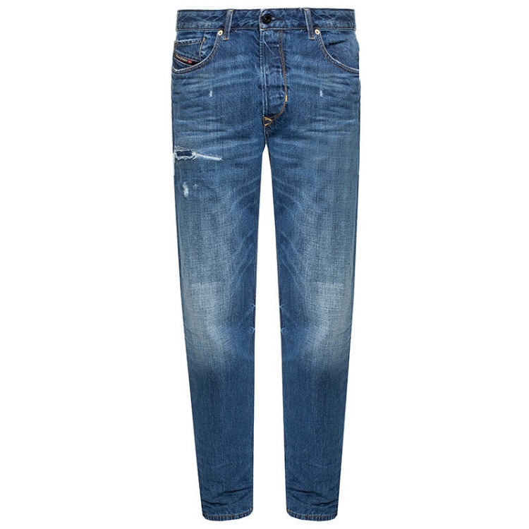 D Kodeck 080Ah Men's Denim Jeans Regular Distressed Faded Trouser Diesel