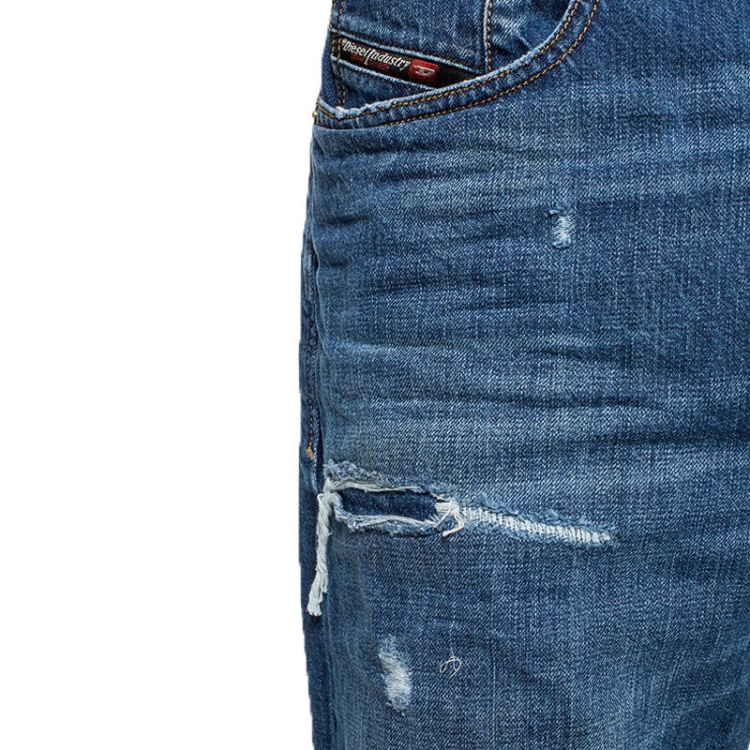 D Kodeck 080Ah Men's Denim Jeans Regular Distressed Faded Trouser Diesel