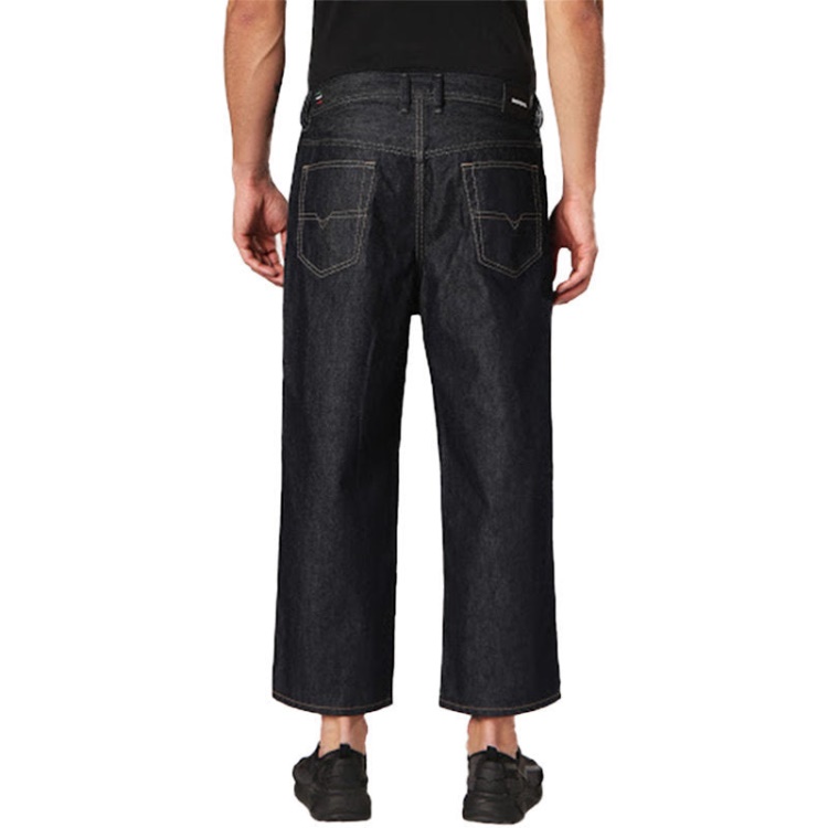 Diesel Flip 0088Z Men's Denim Jeans Comfort Straight Trouser Pant Dark Blue