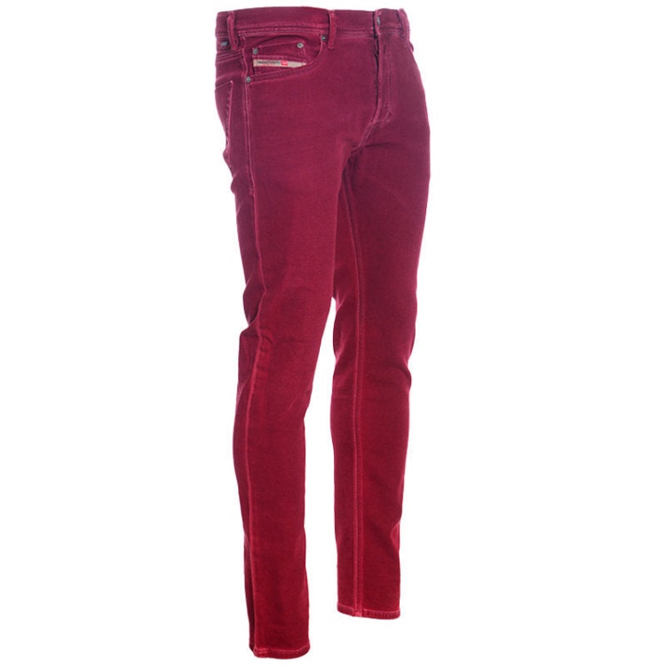 Diesel Tepphar 0856Y Men's Denim Cotton Casual Stretch Jeans Slim Fit Carrot