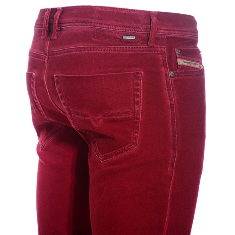 Diesel Tepphar 0856Y Men's Denim Cotton Casual Stretch Jeans Slim Fit Carrot