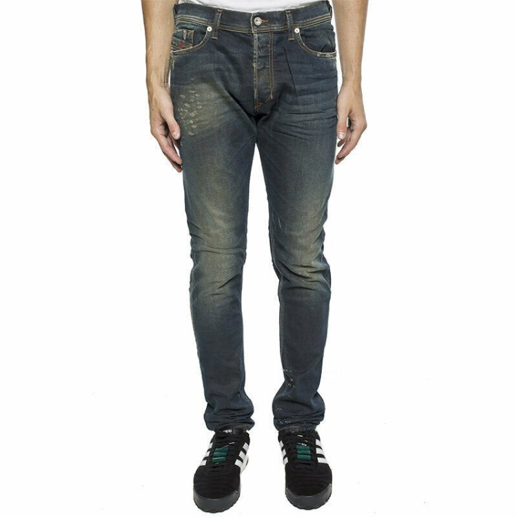 Diesel Tepphar 084Xu Men's Casual Denim Jeans Lyocell Stretch Slim Fit Pants