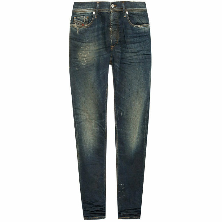 Diesel Tepphar 084Xu Men's Casual Denim Jeans Lyocell Stretch Slim Fit Pants