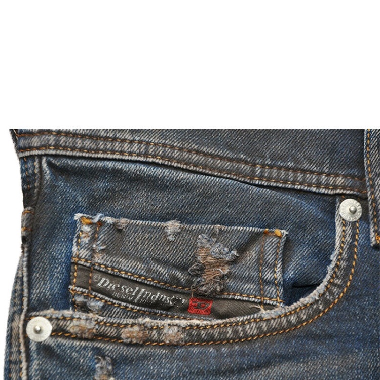 Diesel Tepphar 084Xu Men's Casual Denim Jeans Lyocell Stretch Slim Fit Pants